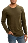 Threads 4 Thought Kye Slub Long Sleeve T-shirt In Heather Fortress