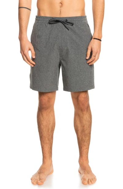 Quiksilver Amphibian 19 Stretch Shorts In Black