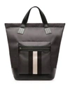 BALLY Crowley Stripe Nylon Tote