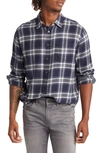 Rails Lennox Plaid Shirt - Navy Cove In Navy Cove