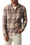 Faherty Legend Plaid Flannel Button-up Shirt In Bozeman Plaid