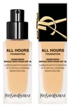 Saint Laurent All Hours Luminous Matte Foundation 24h Wear Spf 30 With Hyaluronic Acid In Lw1
