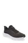 Hoka Solimar Running Shoe In Black / White