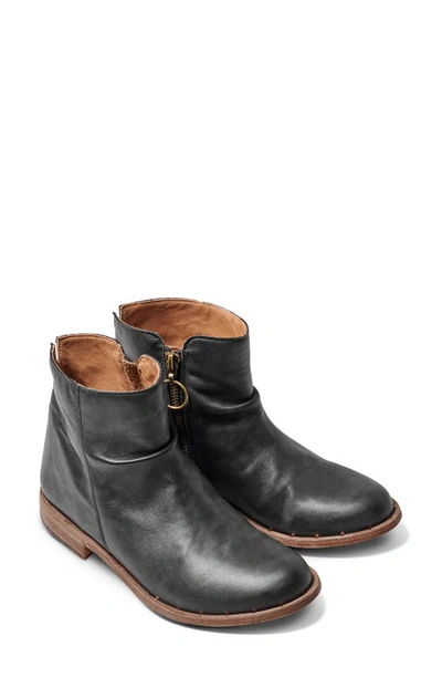 Beek Quail Bootie In Black/ Leather
