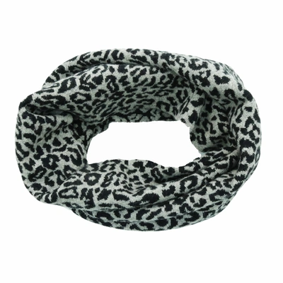 Portolano Animalier Neck Warmer In Black