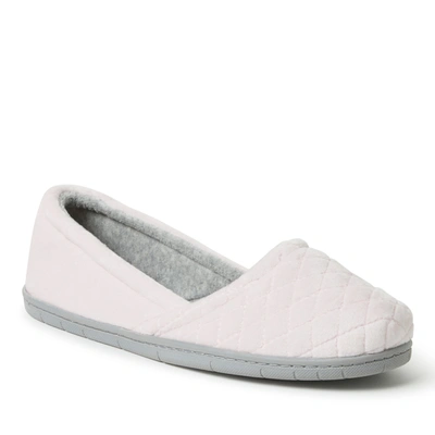 Dearfoams Women's Katie Microfiber Velour Espadrille In Multi