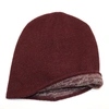 PORTOLANO CASHMERE REVERSIBLE SLOUCHY HAT