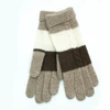 PORTOLANO CASHMERE TECH GLOVES WITH CABLES