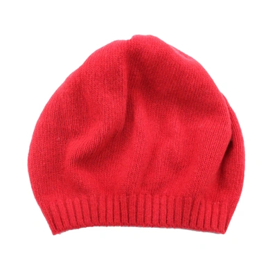 Portolano Cashmere Beret In Red