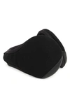 Ugg ® Leather & Faux Fur Ear Muffs In Black