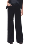 Citizen Of Humanity Paloma Baggy Wide-leg Corduroy Pants In Black