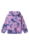 STELLA MCCARTNEY KIDS' TIE DYE COTTON LOGO HOODIE