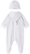 KENZO BABY TWO-PACK WHITE SLEEPSUITS