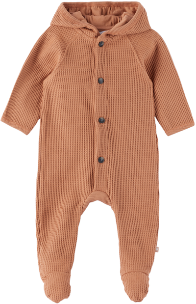 Molo Baby Brown Faith Jumpsuit In 8545 Rose Mist