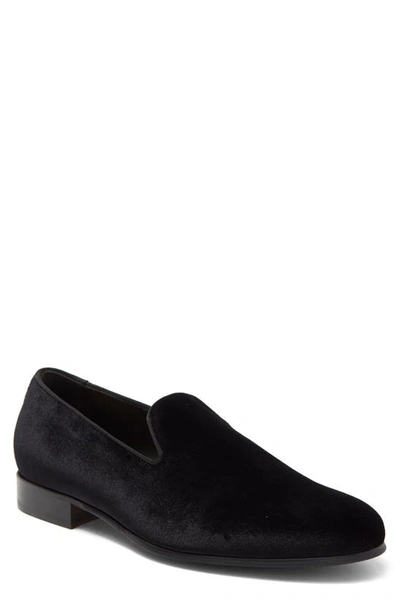 Bruno Magli Ellington Velvet Loafer In Black Velvet