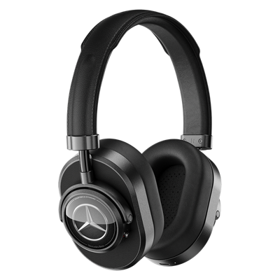 Master & Dynamic® ® Mw65 Mercedes-benz Wireless Premium Leather Headphones - Black Metal/black In Color<lsn_delimiter>