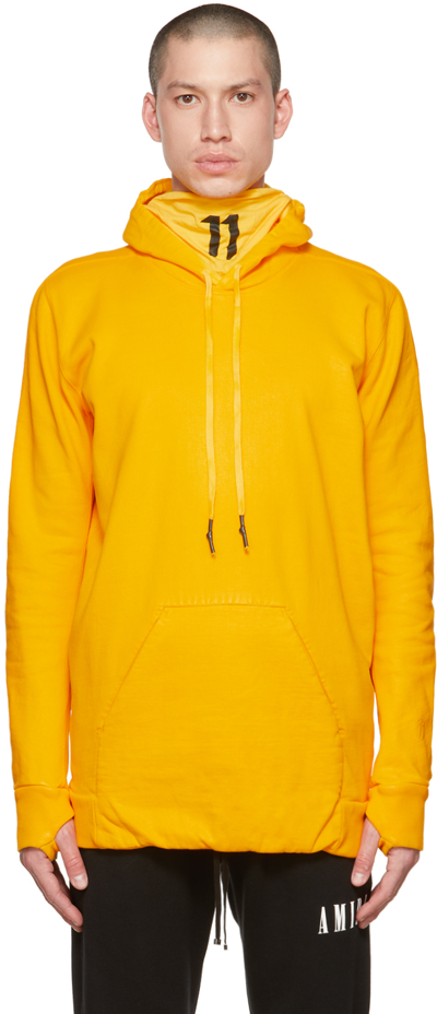 11 By Boris Bidjan Saberi Yellow H1b Hoodie