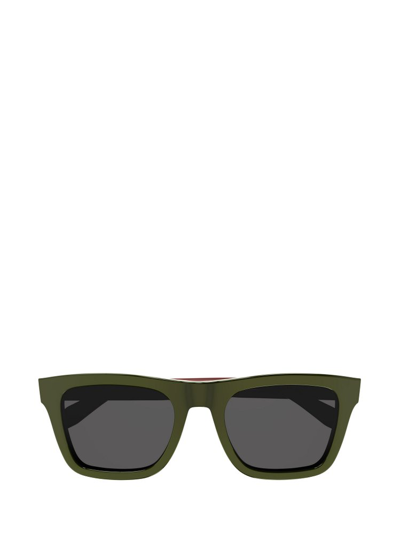 Alexander Mcqueen Eyewear Square Frame Sunglasses In Multi