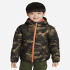 Nike Babies' Toddler Puffer Jacket In Camo Green