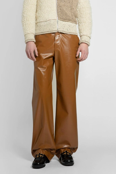 Bottega Veneta Trousers In Brown