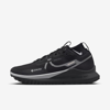 Nike Wmns React Pegasus Trail 4 Gore-tex® Sneakers Black In Black/wolf Grey/reflect Silver