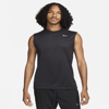 Nike Men's Dri-fit Legend Sleeveless Fitness T-shirt In Black