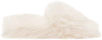 BOTTEGA VENETA WHITE RESORT SLIDES