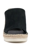 Vince Camuto Brissia Wedge Mule In Black