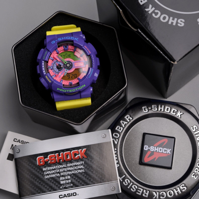 Pre-owned Casio Men's G-shock Ga-110hc-6a Brand 100% Authentic Fedex Shipping