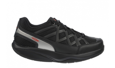 Pre-owned Mbt Sport 3 3x, Men's Fitness Walking Shoe (comfort Wider Width 2 Colors) In Black-wide