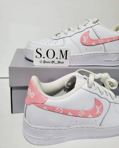 Pre-owned Air Force One S Pink Sup