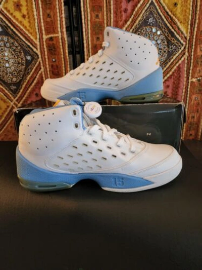 Pre-owned Jordan Air  Melo 5.5 Men's Size 12 311813-102 W Og Box - W/box - Authentic In White