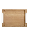 Christofle Royal Chef Oak And Silver-plated Cutting Board 34cm X 20cm