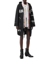 Burberry Mu Giant Scarf With Alabaster Tartan Pattern In Pale Candy Pink
