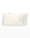 Signoria Firenze Nuvola 600 Thread Count King Pillowcases In Ivory