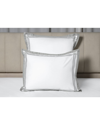 Signoria Firenze 400-thread Count Cotton King Sham In White/silver Moon