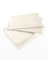Signoria Firenze Nuvola Percale 600 Thread Count King Sheet Set In Ivory