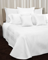 Signoria Firenze Letizia Quilted King Coverlet In White