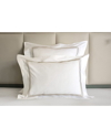 Signoria Firenze Granduca 600 Thread Count King Sham In White/taupe