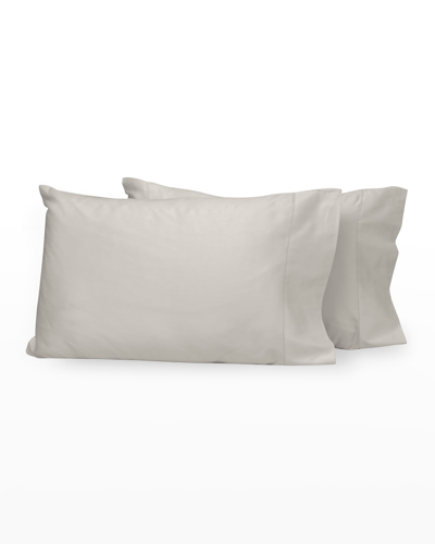 Signoria Firenze Nuvola Sateen Pillowcases In Pearl