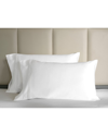 Signoria Firenze Granduca 600 Thread Count Pillowcases In White/white