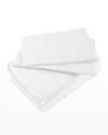 Signoria Firenze Nuvola Percale 600 Thread Count King Sheet Set In White