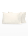 Signoria Firenze Nuvola Percale Pillowcases In Ivory