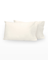 Signoria Firenze Nuvola Sateen Pillowcases In Ivory