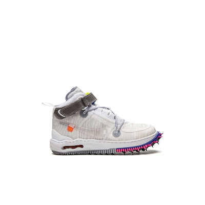Nike X Off-white White Air Force 1 Mid High-top Sneakers