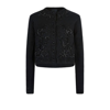 Rta Embroidered Button-down Cardigan In Black