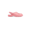 GUCCI KIDS PINK GG PERFORATED RUBBER SANDALS,702917JFB0018868033