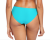 VITAMIN A Midori Bikini Bottom in Shiny Turquoise