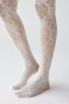 Urban Outfitters Maude Lace Tight In All White