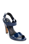 Karl Lagerfeld Cieone Ankle Strap Sandal In Midnight